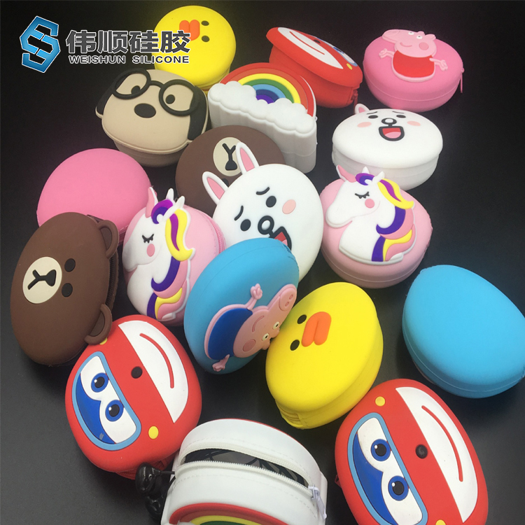 硅胶新产品五：硅胶卡通零钱包