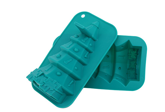 定制硅胶圣诞树蛋糕模 定制硅胶圣诞树蛋糕模