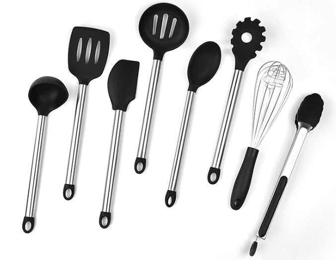 硅胶厨具8件套定制-定做硅胶厨具8件套厂家-东莞硅胶厨具八件套定制工厂 硅胶厨具8件套定制-定做硅胶厨具8件套厂家-东莞硅胶厨具八件套定制工厂