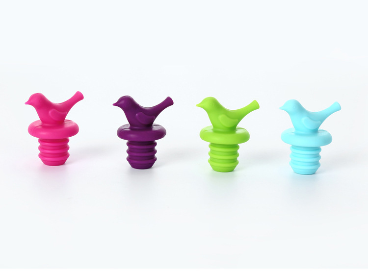 小鸟红酒瓶塞,硅胶保鲜瓶盖,硅胶红酒塞 小鸟红酒瓶塞,硅胶保鲜瓶盖,硅胶红酒塞