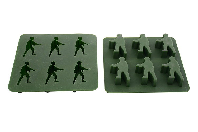东莞硅胶模具,士兵巧克力模,6连硅胶模具 东莞硅胶模具,士兵巧克力模,6连硅胶模具