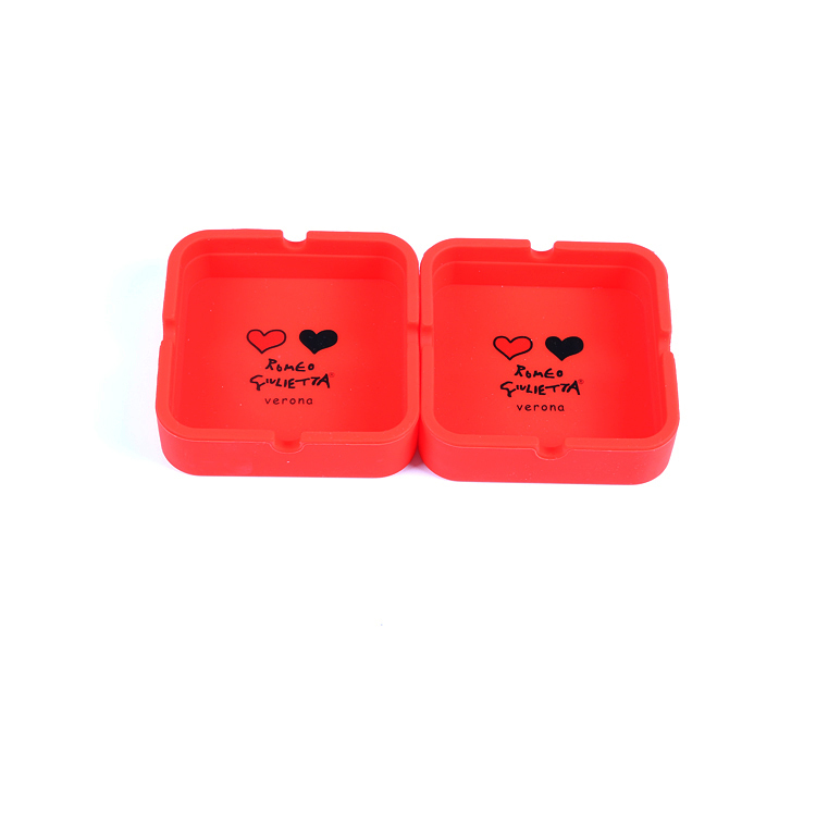 方形硅胶烟灰缸 方形硅胶烟灰缸