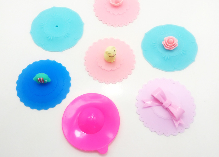 硅胶杯盖,圆形杯盖,卡通定制杯盖 硅胶杯盖,圆形杯盖,卡通定制杯盖