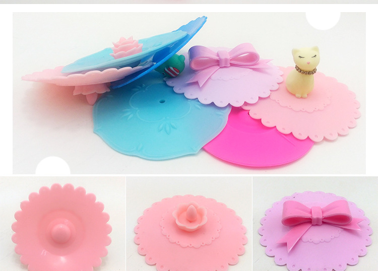 硅胶杯盖,圆形杯盖,卡通定制杯盖 硅胶杯盖,圆形杯盖,卡通定制杯盖