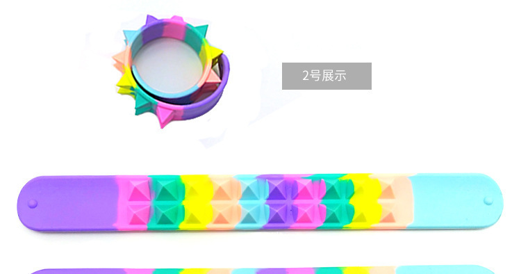 硅胶狼牙拍拍尺,狼牙啪啪手环,硅胶钉钉拍拍尺 硅胶狼牙拍拍尺,狼牙啪啪手环,硅胶钉钉拍拍尺