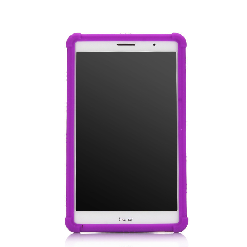 荣耀平板2硅胶套紫色正面 荣耀平板2硅胶套紫色正面