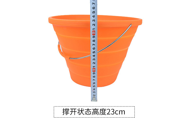 硅胶钓鱼桶高度 硅胶钓鱼桶高度