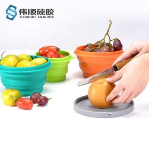 硅胶折叠餐具